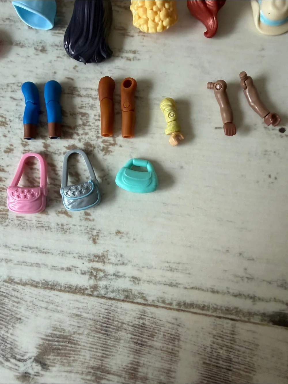 MegaBloks AMERICAN GIRL Doll Various FIGURES & Brick - PARTS Lot COMPLETERS Only